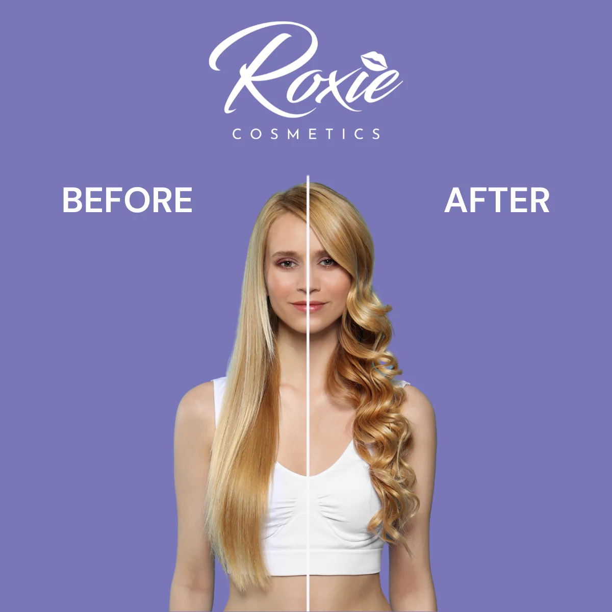Roxie Heatless Curling Headband Kit Pink - Image 7