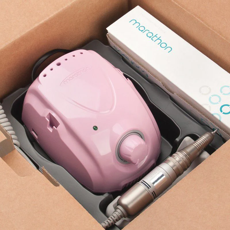 Saeyang Marathon 3 Champion Nail Drill Machine Pink + H200 - Image 6