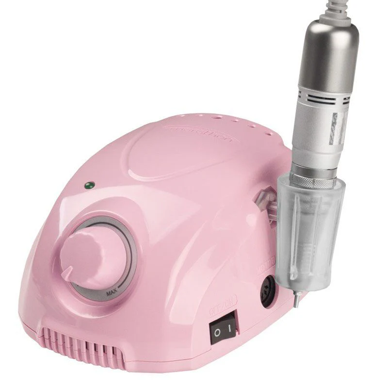 Saeyang Marathon 3 Champion Nail Drill Machine Pink + H200 - Image 7