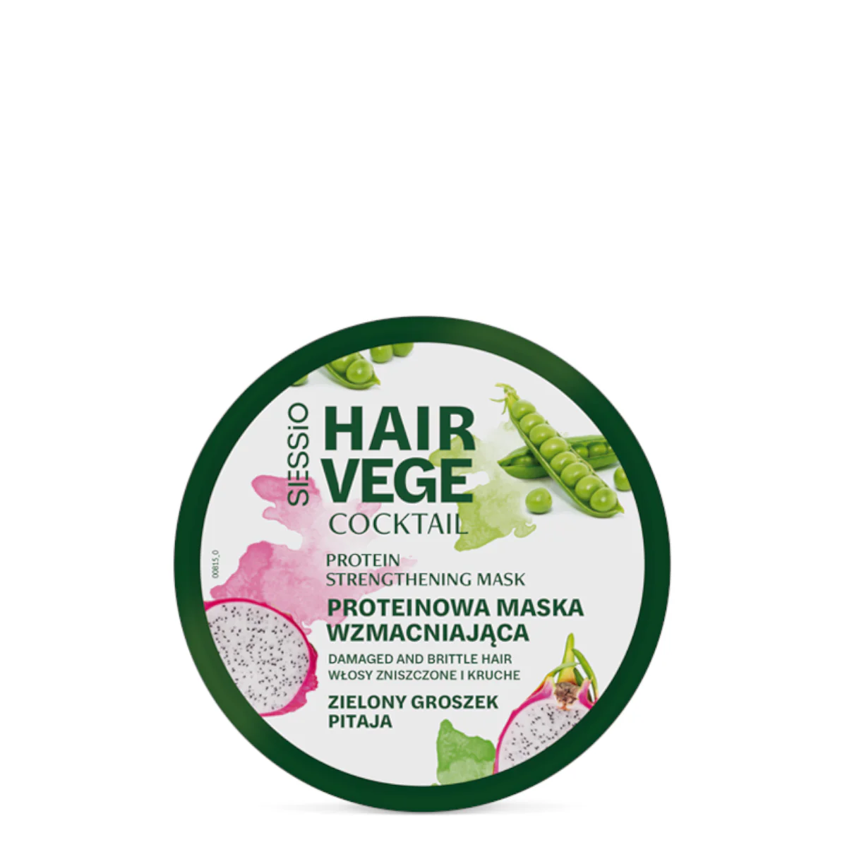 Sessio Hair Vege Cocktail Protein Strengthening Mask Dragon Fruit - Image 2
