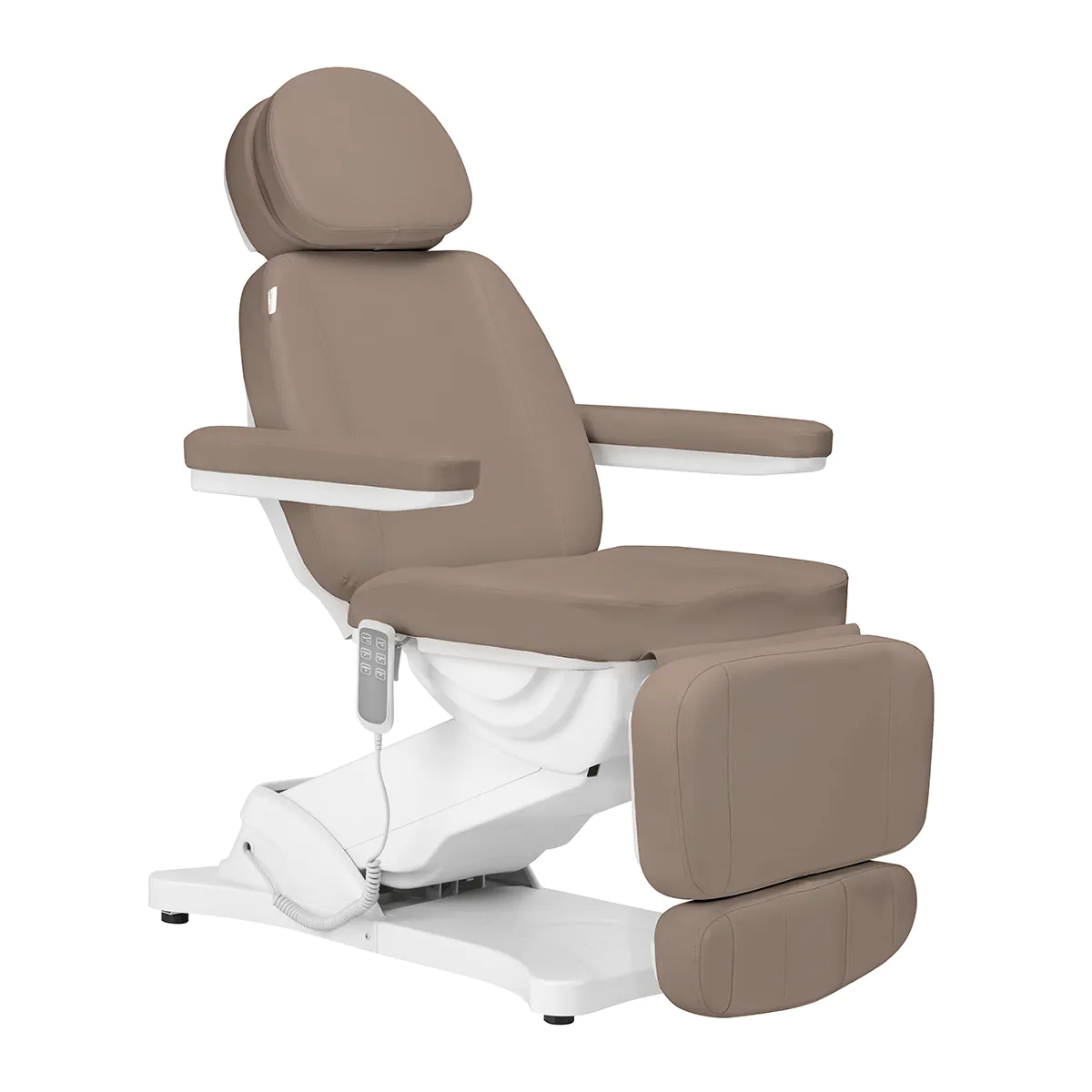 Sillon Electric Cosmetic Chair Classic 3 Motors Modern Brown