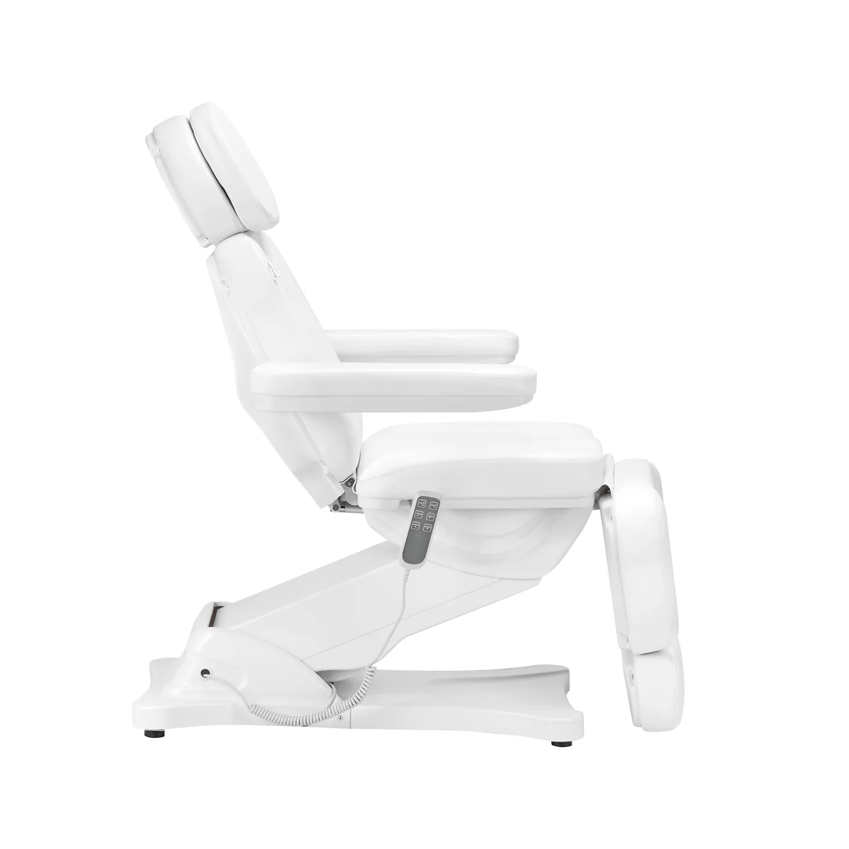 Sillon Electric Cosmetic Chair Classic 3 Motors White - Image 4
