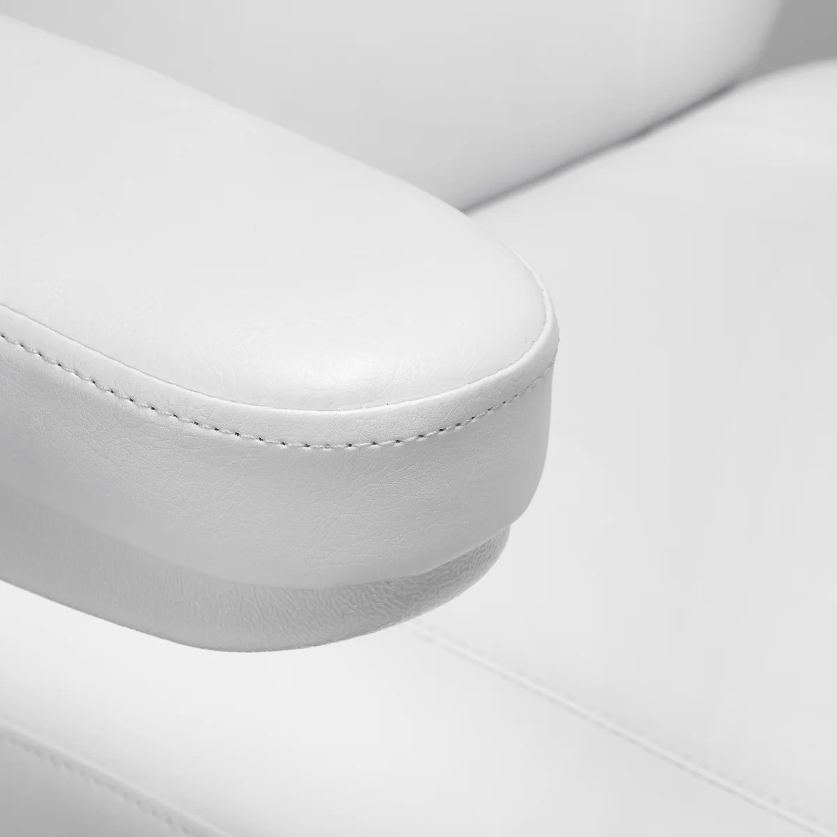 Sillon Electric Cosmetic Chair Classic 4 Motors with Cradle White - Image 13