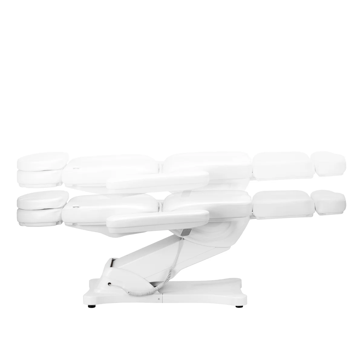 Sillon Electric Cosmetic Chair Classic 4 Motors with Cradle White - Image 7