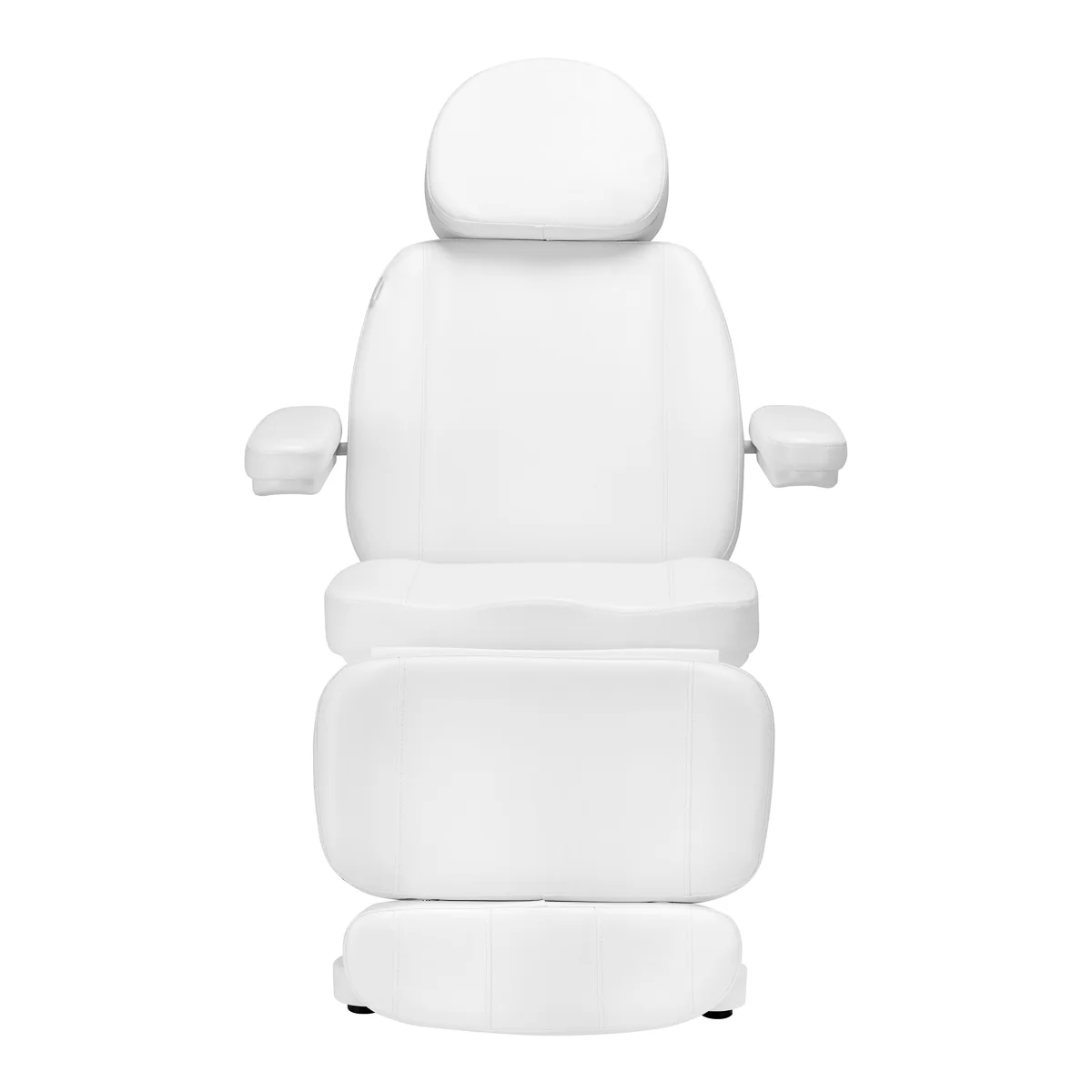 Sillon Electric Cosmetic Chair Classic 4 Motors with Cradle White - Image 9