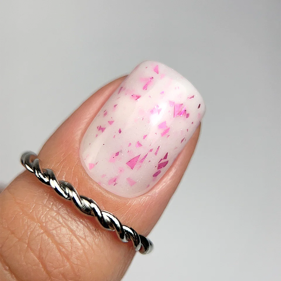 Slowianka Gel Polish 481 Pink Yoghurt - Image 3