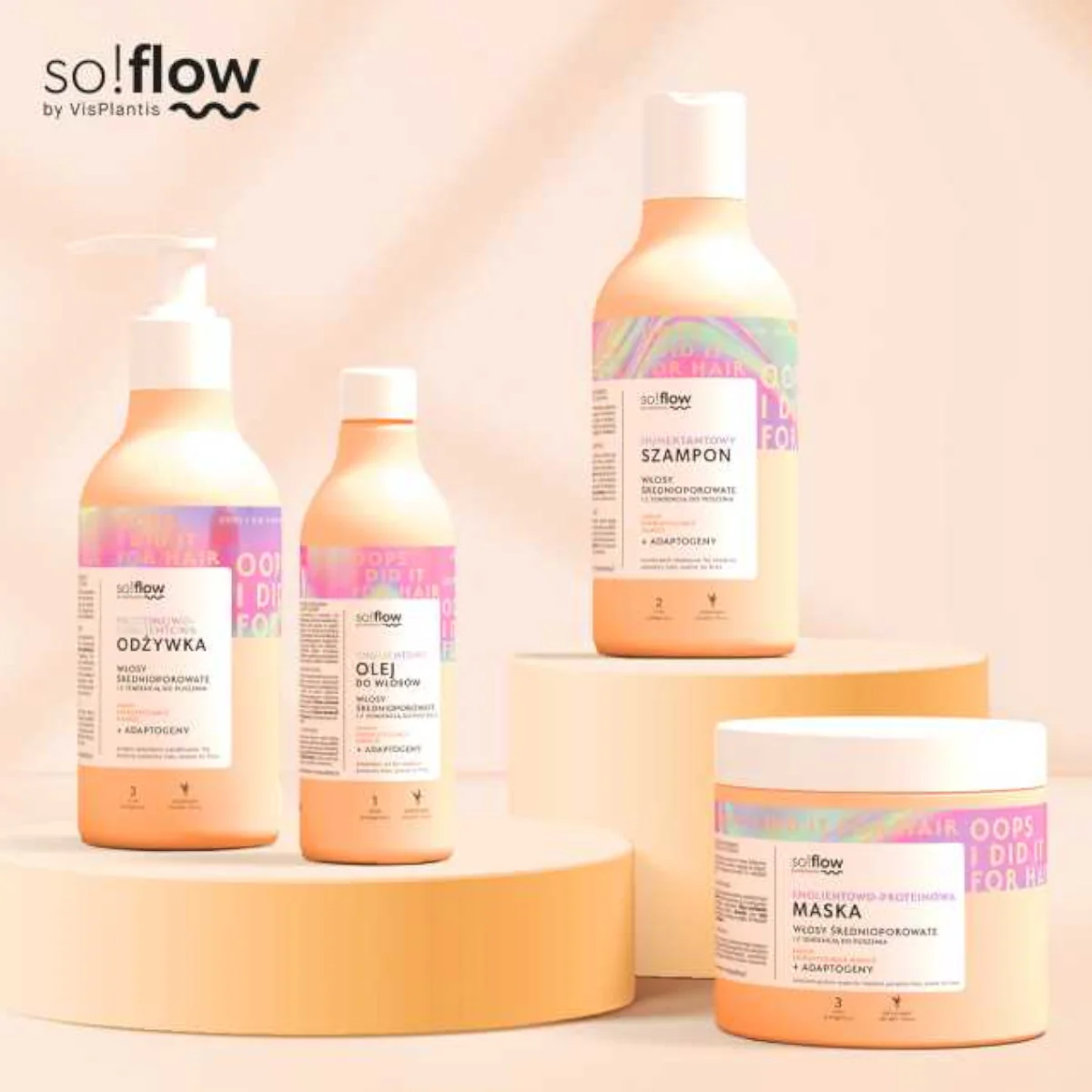 So!Flow Emolient & Protein Mask for Medium Porosity & Frizzy Hair - Image 2