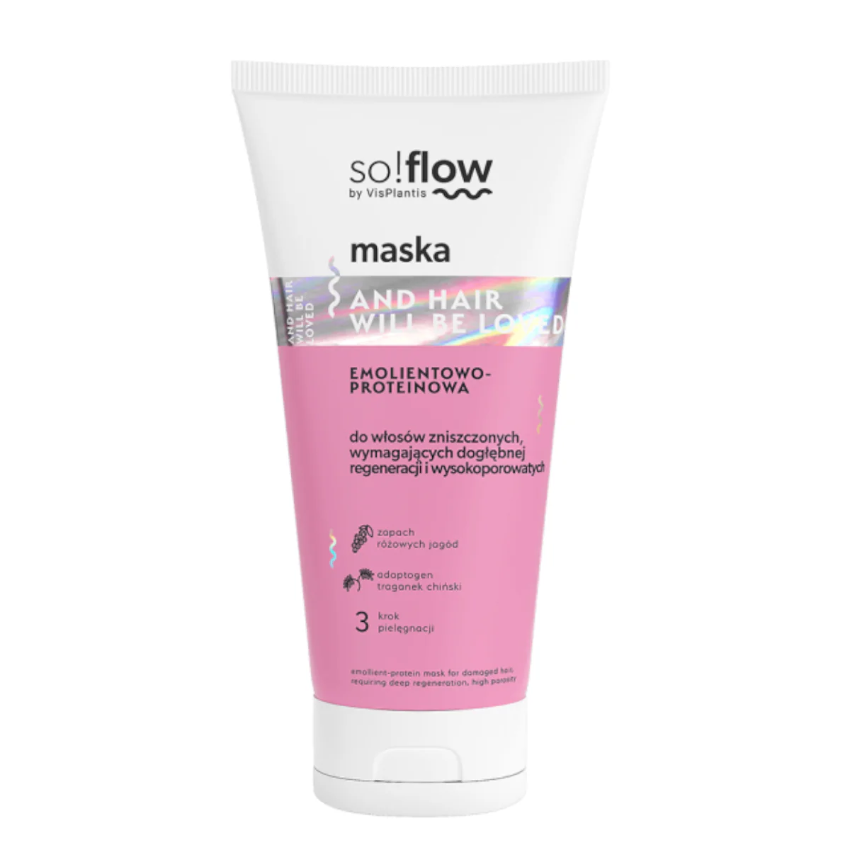 So!Flow Emollient & Protein Mask for Damaged Hair Requiring Deep Regeneration