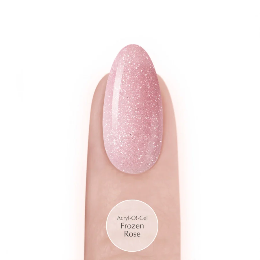 SPN Nails Acryl-O!-Gel Acrylic Gel Frozen Rose - Image 4