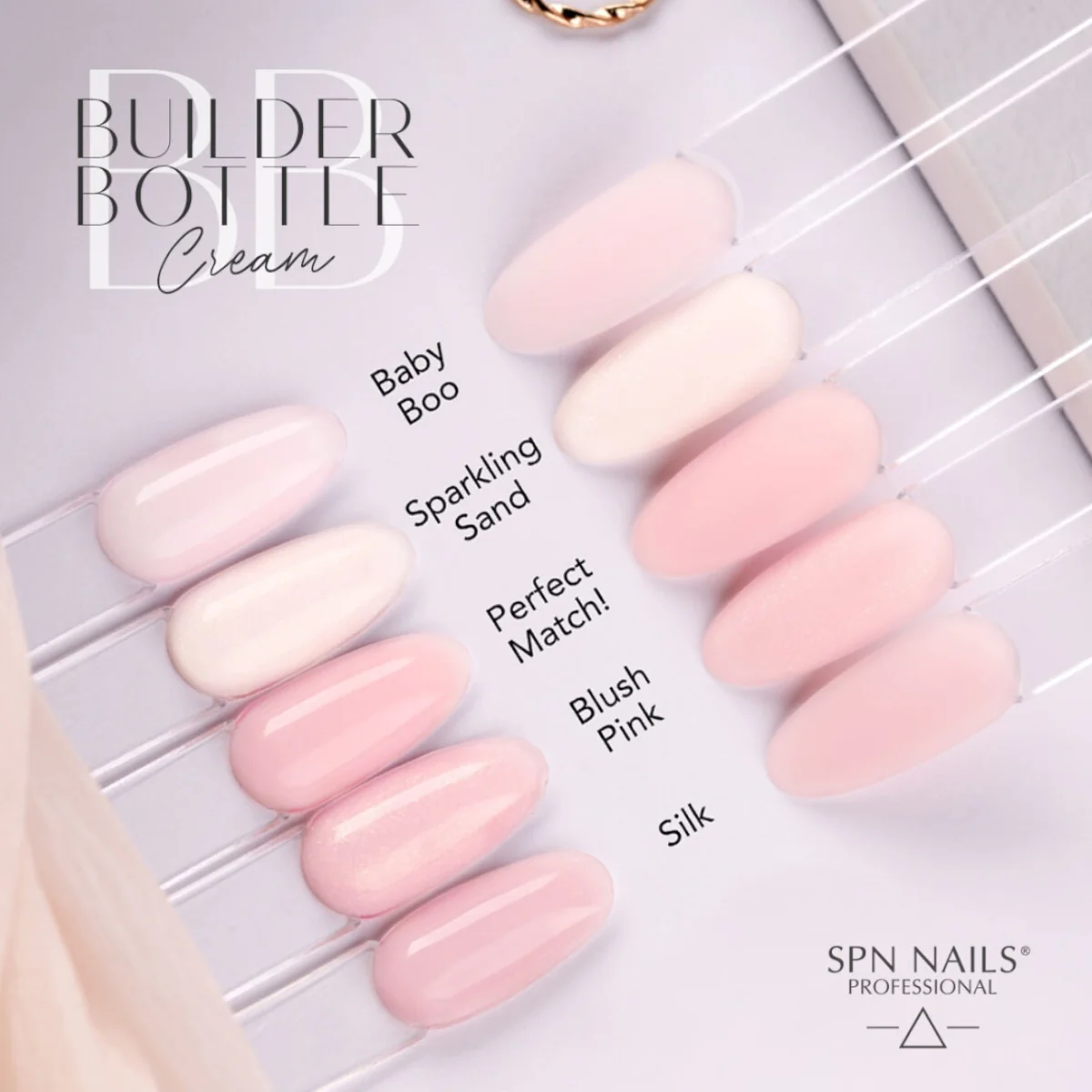 SPN Nails Builder Bottle Cream Angel - Image 5