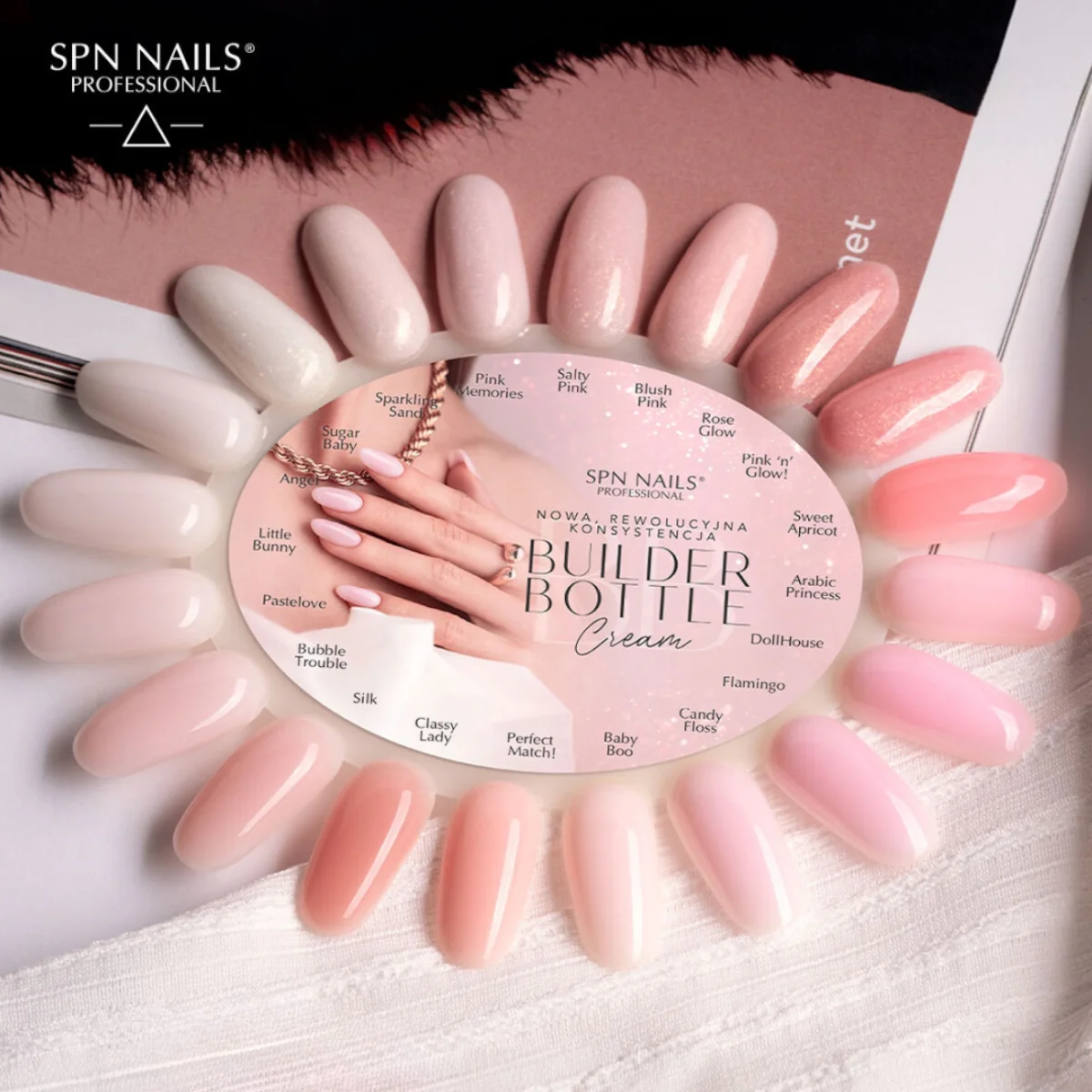 SPN Nails Builder Bottle Cream DollHouse - Image 5