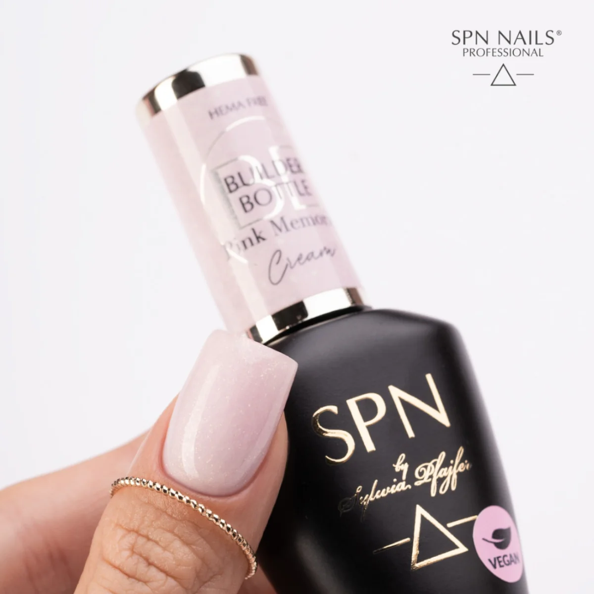 SPN Nails Builder Bottle Cream Pink Memories - Image 5
