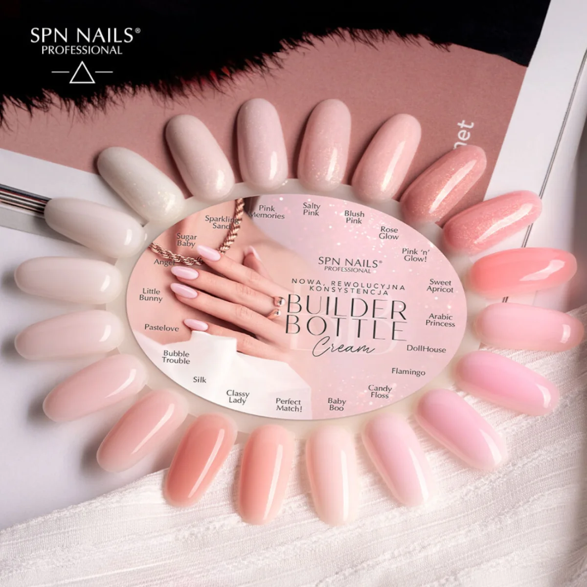 SPN Nails Builder Bottle Cream Pink Memories - Image 6