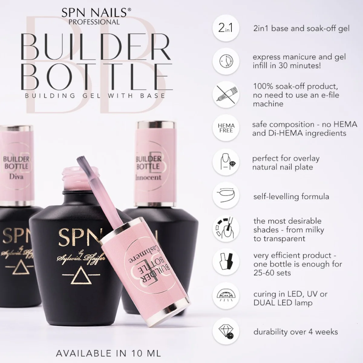 SPN Nails Builder Bottle Nailicious - Image 4