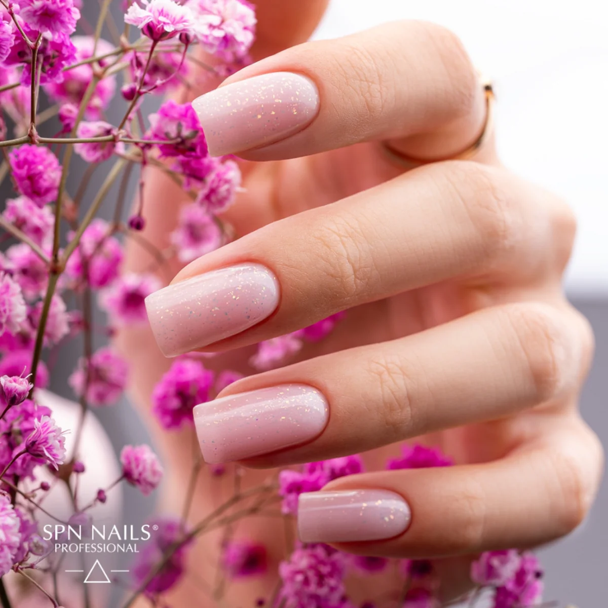 SPN Nails Builder Shine Gel Blush - Image 7