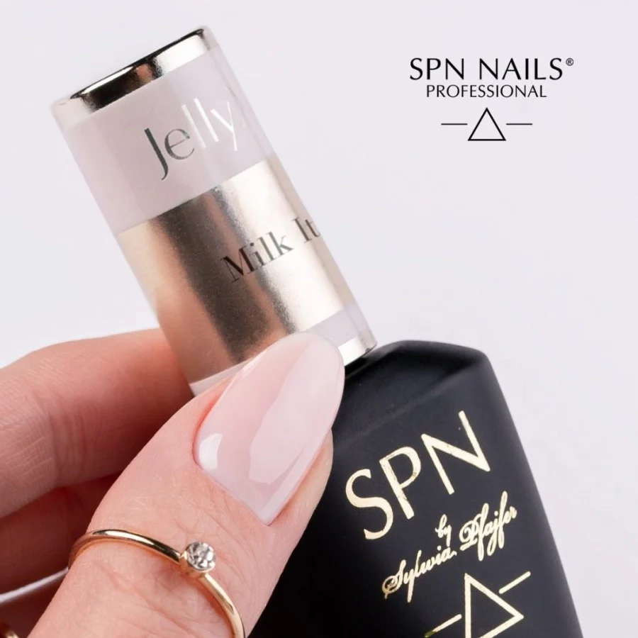 SPN Nails Jellyx UV/LED Gel Nail Polish Milk It! - Image 2