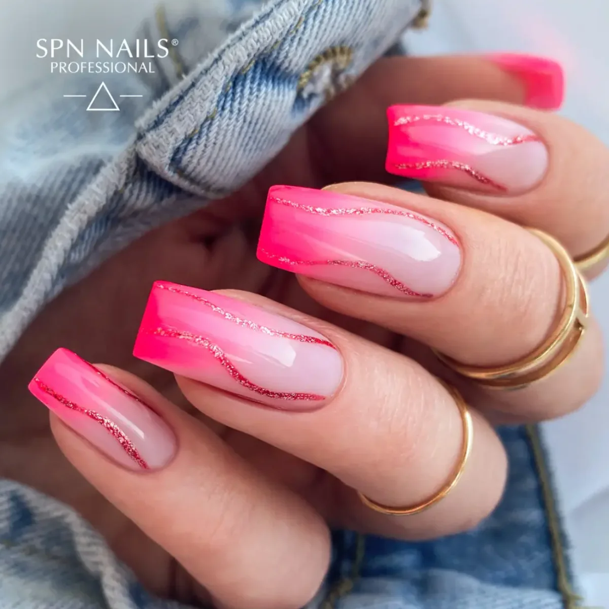SPN Nails Metal Gel No.5 Cherry Red - Image 3