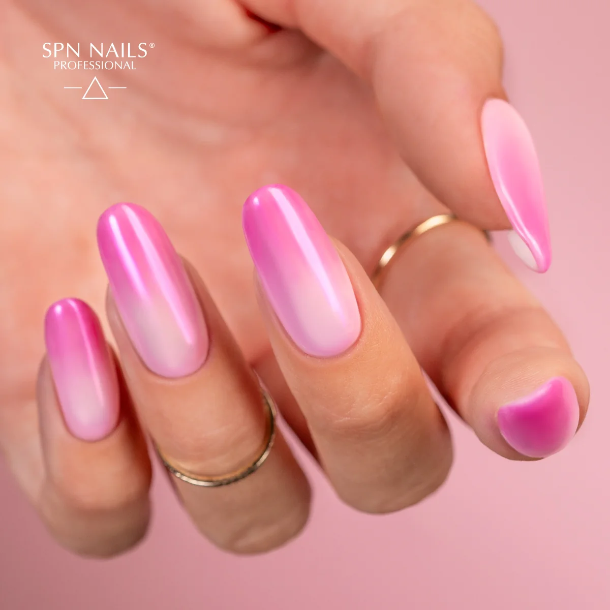 SPN Nails Nail Liquid Chrome Sunset Nail Dust - Image 4