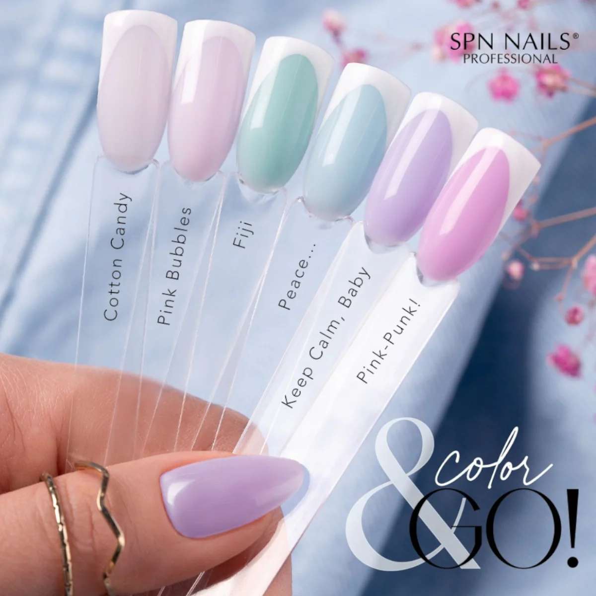 SPN Nails Rubber Base COLOR & GO! Fiji - Image 6