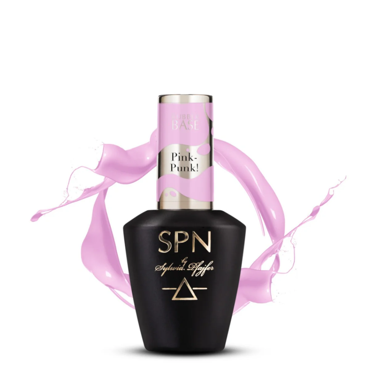SPN Nails Rubber Base COLOR & GO! Pink-Punk!