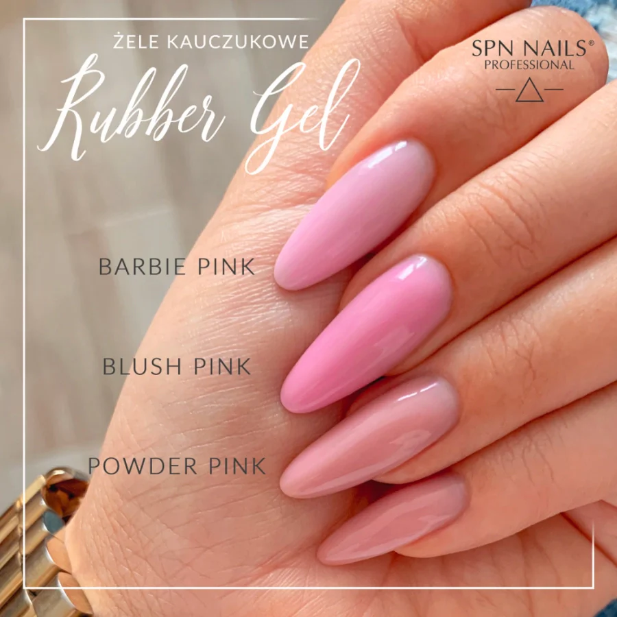 SPN Nails Rubber Nail Gel Blush Pink - Image 5
