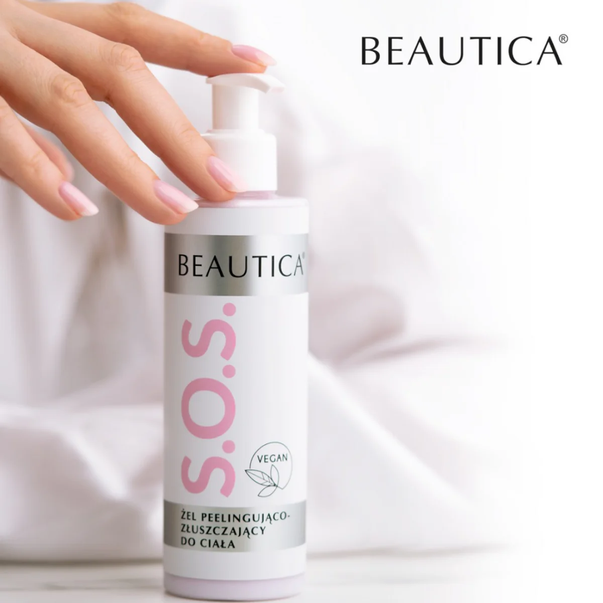 SPN Nails SOS Body Scrub with Glycolic Acid & Papain - Image 2