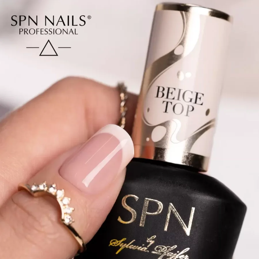 SPN Nails UV LaQ Hybrid Beige Top - Image 3