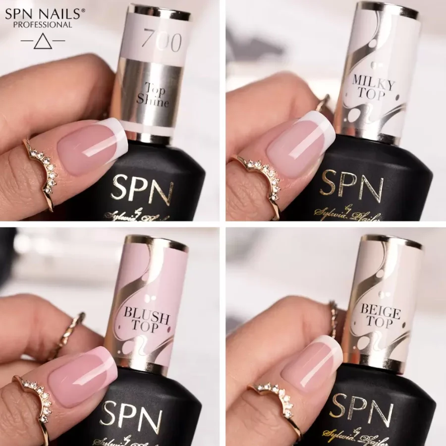 SPN Nails UV LaQ Hybrid Beige Top - Image 4