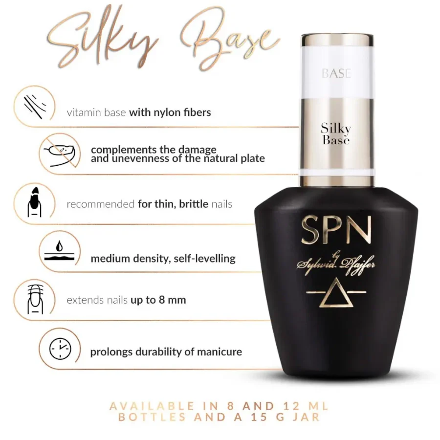 SPN Nails UV LaQ Silky Base - Image 2