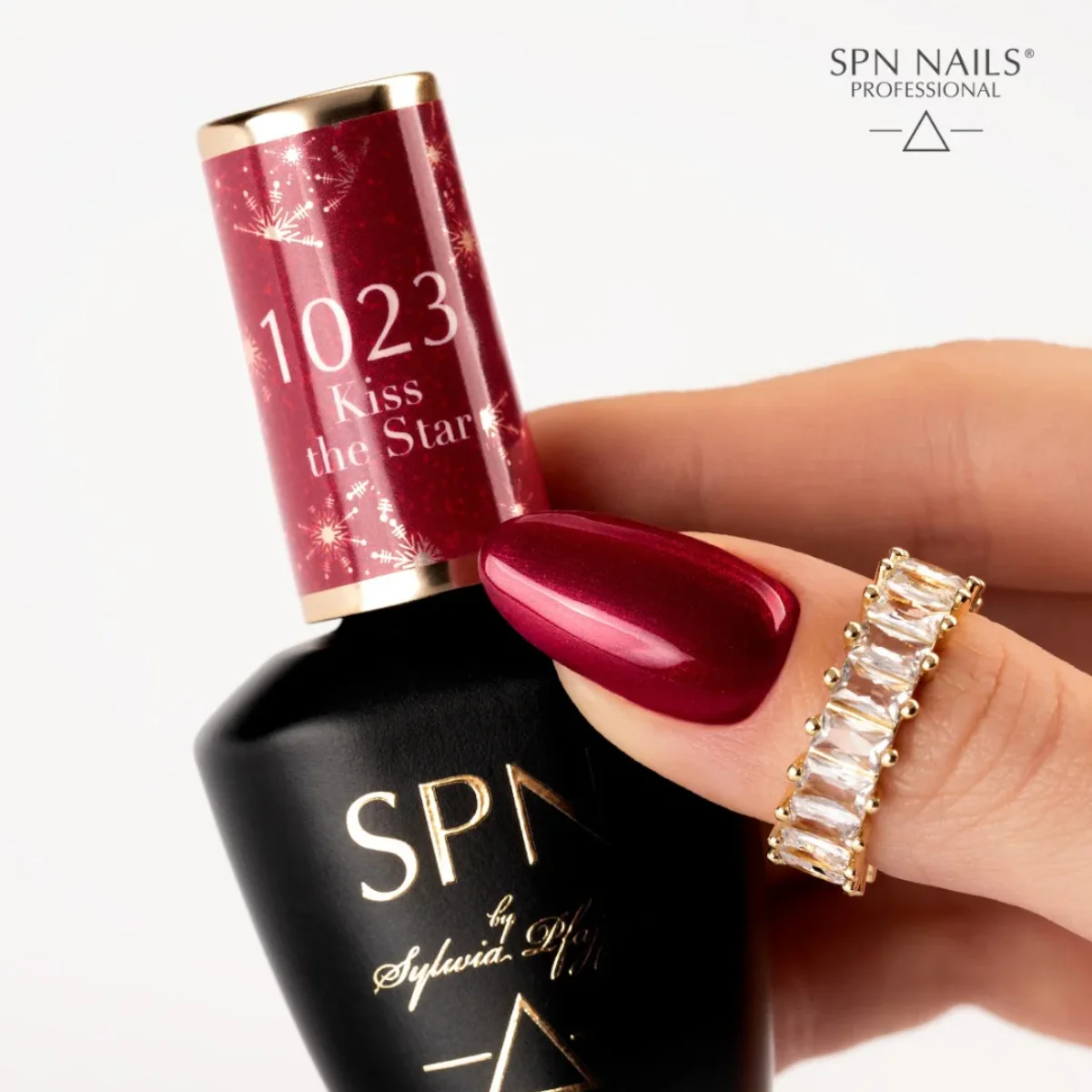 SPN Nails UV/LED Gel Polish 1023 Kiss the Star - Image 5
