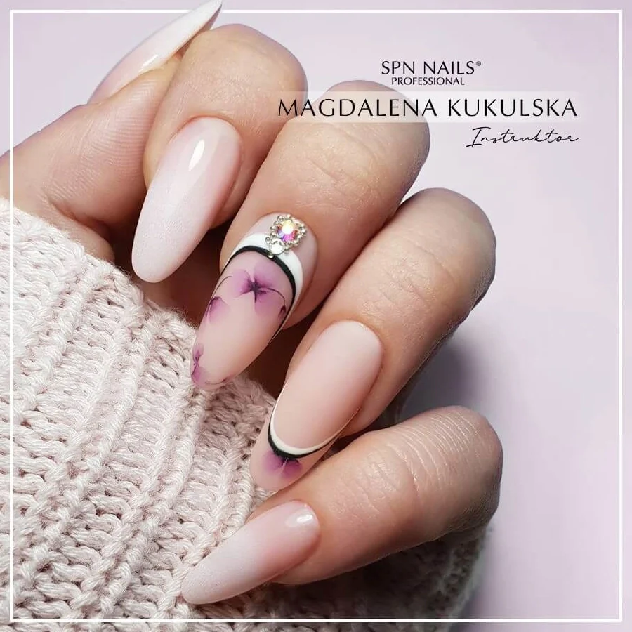 SPN Nails UV/LED Gel Polish 505 Delicate French - Image 4