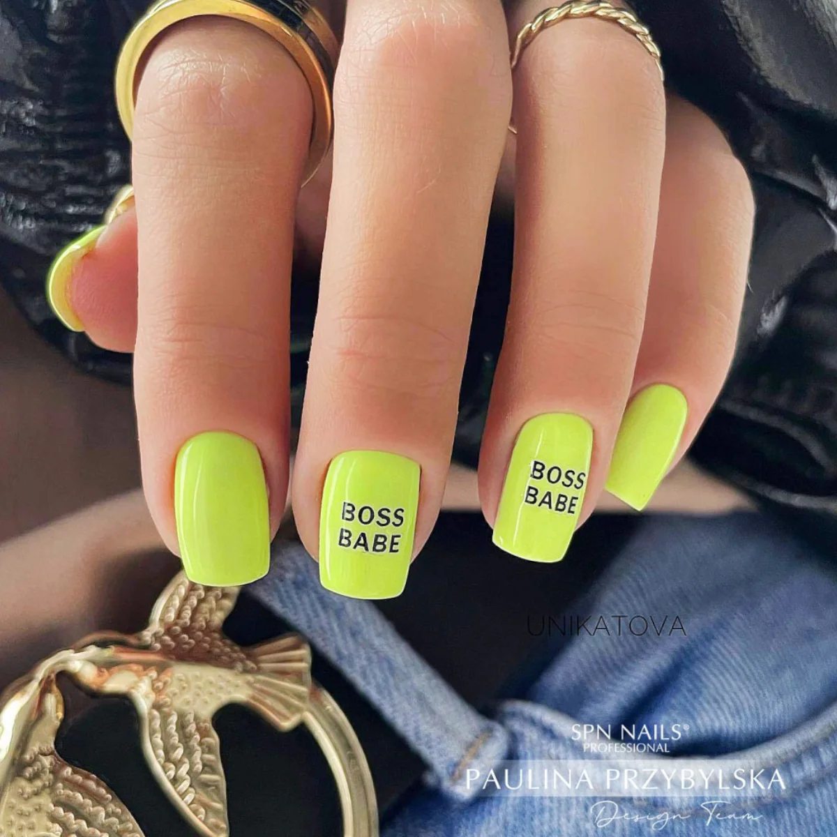 SPN Nails UV/LED Gel Polish 624 Sour Lemon - Image 2
