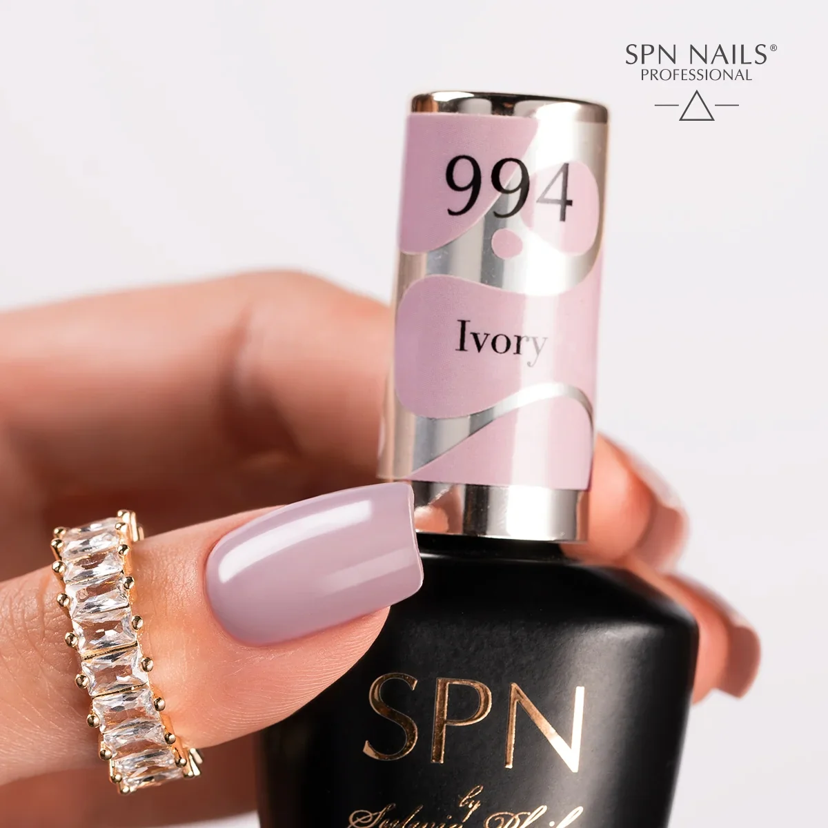 SPN Nails UV/LED Gel Polish 994 Ivory - Image 3