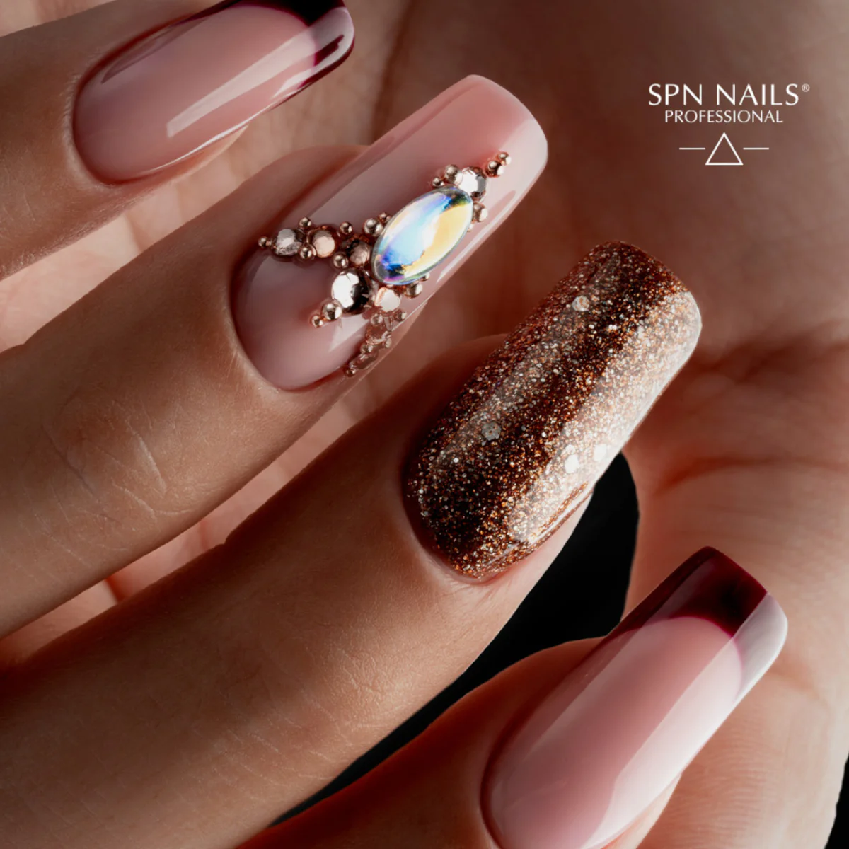 SPN Nails UV/LED Gel Polish 997 All that Glitter... - Image 2