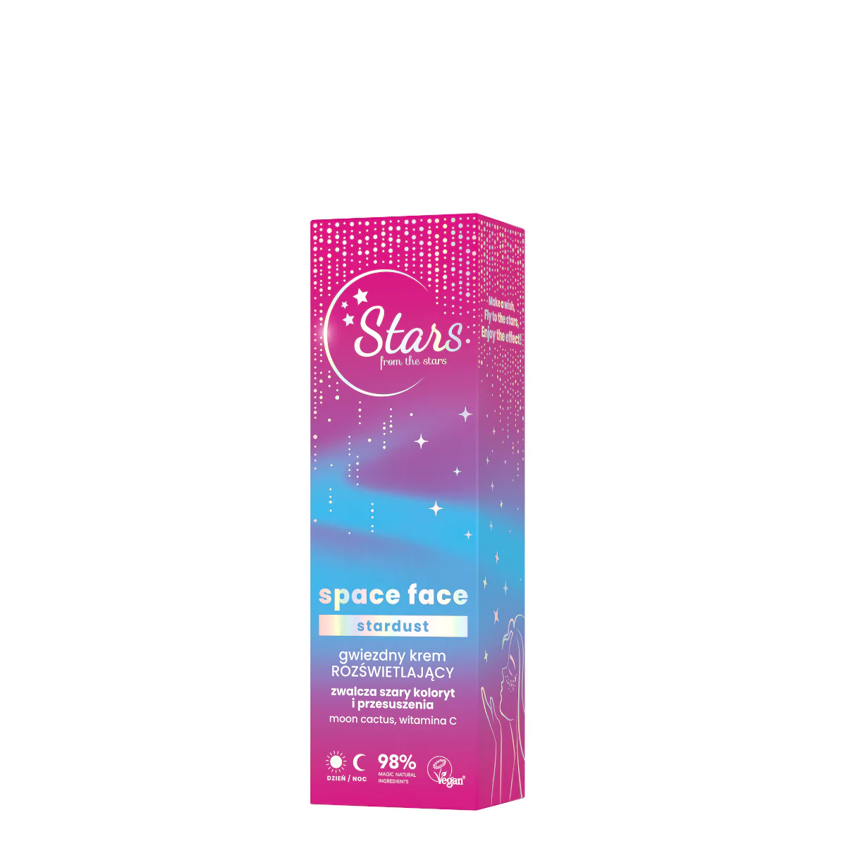 Stars Space Face Stardust Star Illuminating Cream Gray & Dry Skin - Image 2