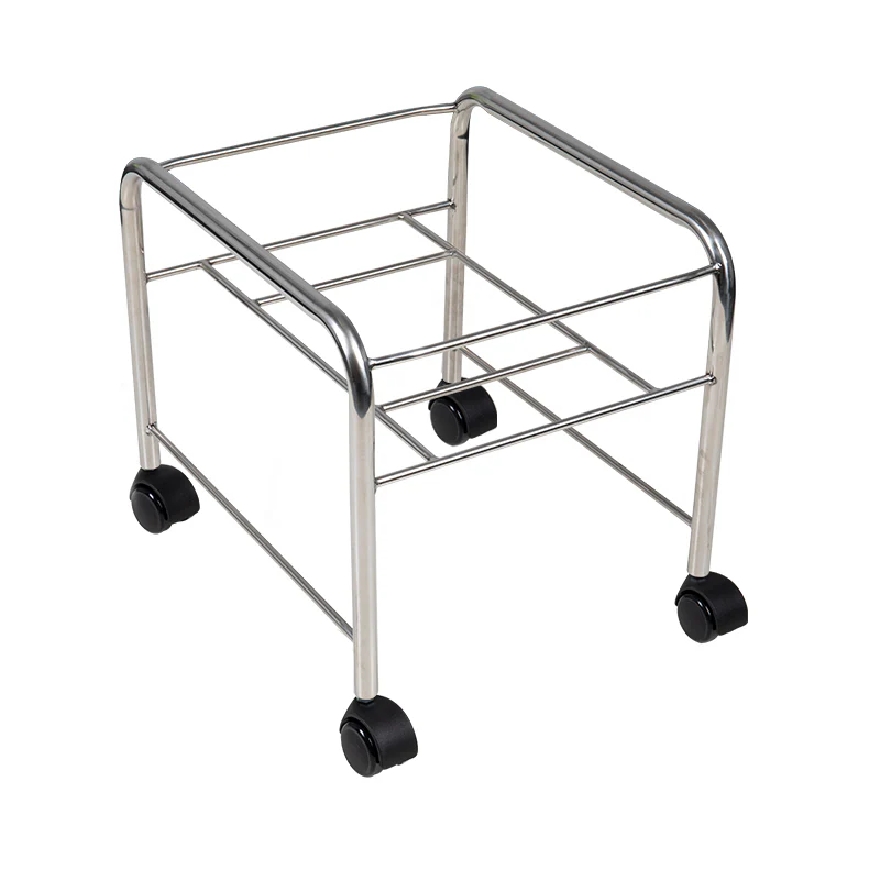 ACTIVESHOP Straight pedicure tray with chrome wheels - Image 3