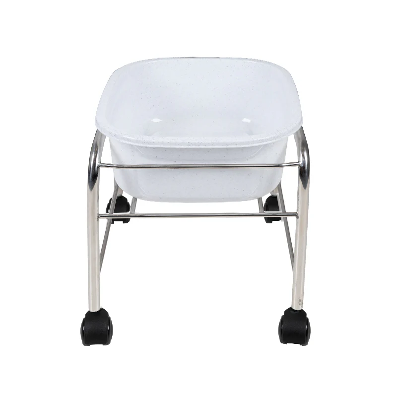 ACTIVESHOP Straight pedicure tray with chrome wheels - Image 4