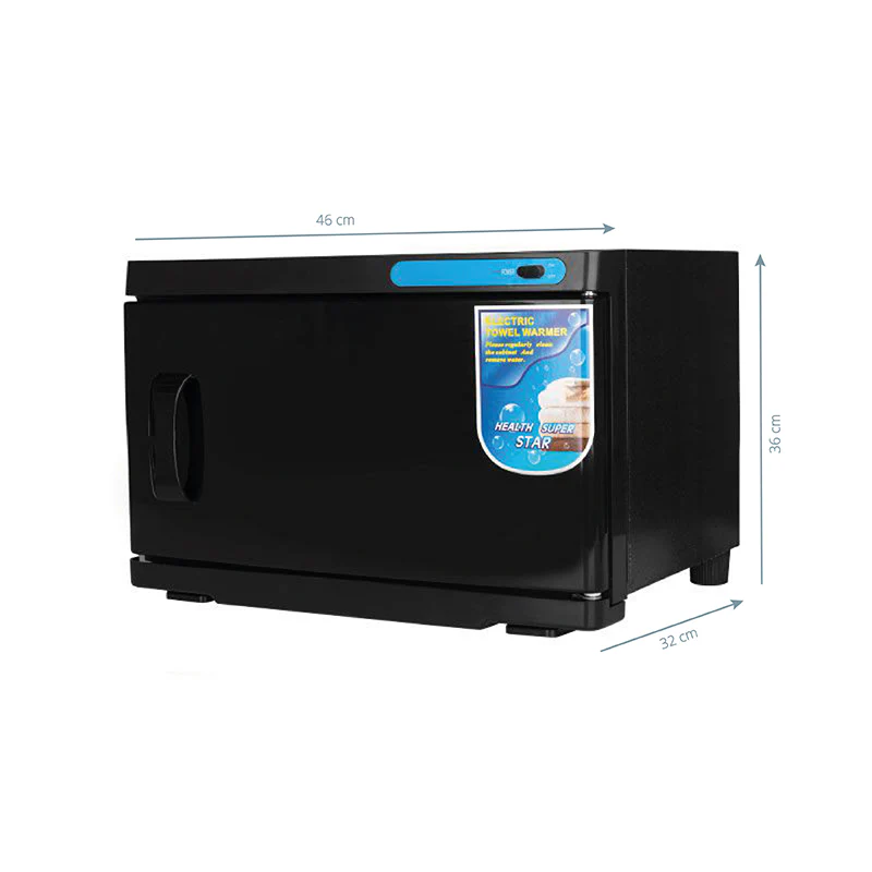 ActiveShop Towel Warmer with UV-C 16L Black Sterilizer - Image 2