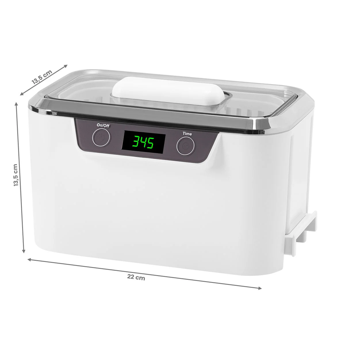 ActiveShop Ultrasonic Cleaner ACDS-300 Volume 0.8l 60w - Image 3