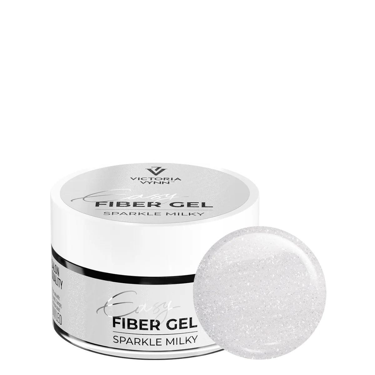 Victoria Vynn Easy Fiber Gel Sparkle Milky