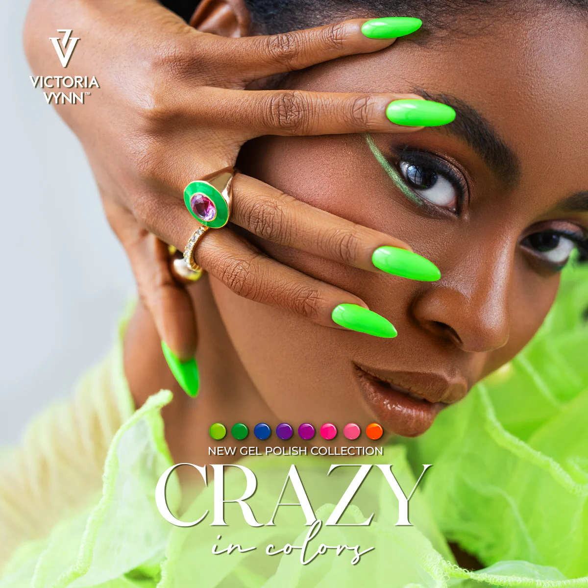 Victoria Vynn Gel Polish Color 336 Maniacal Magenta - Image 3