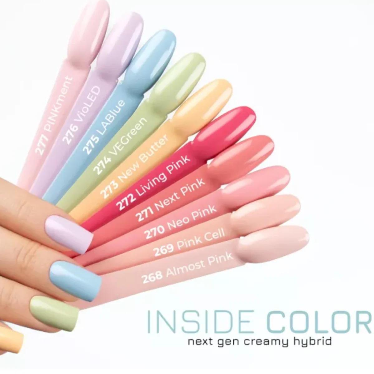 Victoria Vynn Pure Creamy Hybrid Gel 268 Almost Pink - Image 4