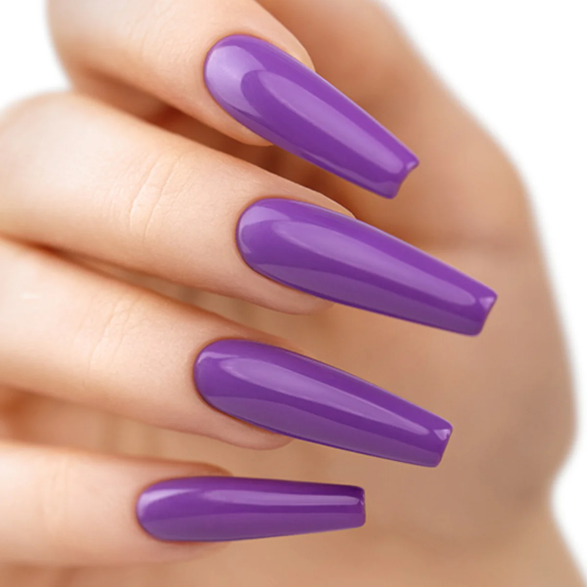 Victoria Vynn Soft Gel Tips Long Coffin - Image 3